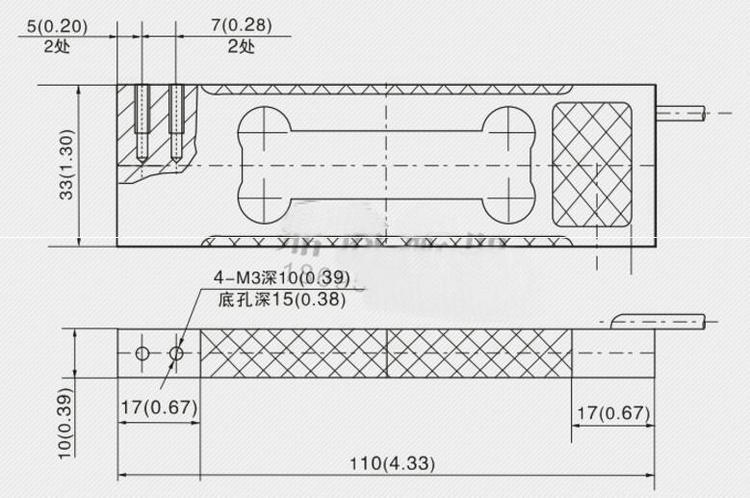 電子平臺(tái)秤L6B-H-3KG